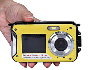 Nuevo 2.7 "+ 1.8" Pantalla Dual Impermeable PhotoCamera con 24MP cámara digital HD (DC6000) - Product Image 4