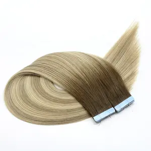 Top quality Invisible Double Drawn single donor slavic hair extensions