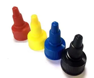 Push Pull Plastic Caps For Bottles Colorful PP Plastic Push Cap Pull Cap For Jam Bottles Beak Bottle Cover For Candy Packaging