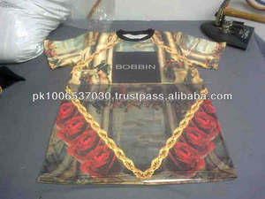 T-shirt en coton à col rond pour impression par sublimation intégrale, promotionnel, impression 3D intégrale, t-shirts pour impression par sublimation - Product Image 5