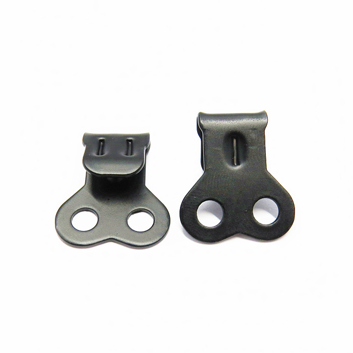 Черные латунные кружевные крючки с заклепками