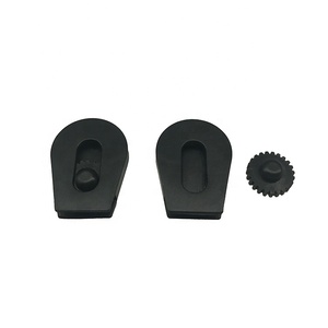 Black Color Big Size Plastic Roller Sliding Drawstring Cord <strong>Lock</strong> <strong>Draw</strong> Cord <strong>Stopper</strong> for Wholesale - Product Image 1