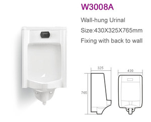 Orinatoio in Ceramica a Parete con Sensore, Prezzo WC Compatto - Product Image 6