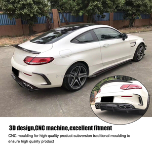Fibra de carbono coche labio trasero para <span class=keywords><strong>Mercedes</strong></span> s Ben z W205 C63 AMG <span class=keywords><strong>Coupe</strong></span> 2-La puerta 15-17 - Product Image 6