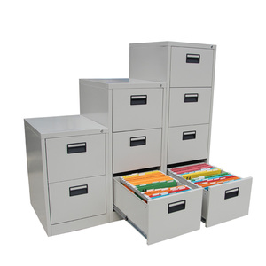 Nội Thất Văn Phòng Hệ Thống Khóa Trung Tâm Tủ Ngăn Kéo Bằng Thép 4 Ngăn Kéo Tủ Hồ Sơ Bằng Thép - Product Image 1