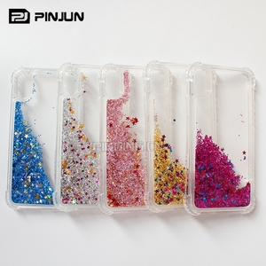 Phụ kiện điện thoại Bling long lanh lỏng rõ ràng nổi cát lún điện thoại di động Trường hợp đối với Lenovo K8 cộng với Legion Y70 Y90 K14 cộng với - Product Image 2