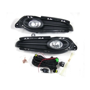 Luces de conducción antiniebla delanteras para Honda Vezel HR-V <span class=keywords><strong>HRV</strong></span> 2015 <span class=keywords><strong>2016</strong></span>, con cubierta de rejilla y arnés de cableado de interruptor - Product Image 3