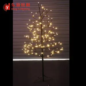 热卖暖白色 led 萤火虫暮光户外圣诞闪树