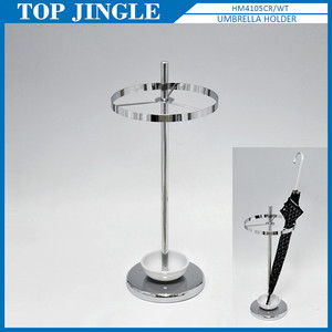 Porte-parapluie de conception de fleur rouge de feuille verte attrayante - Product Image 5