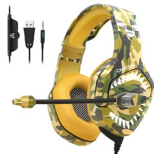 Nuevo <span class=keywords><strong>ONIKUMA</strong></span> K1 <span class=keywords><strong>Pro</strong></span> - Auriculares estéreo para videojuegos con cancelación de ruido, micrófono, luz LED para PS4, Rojo - Product Image 4