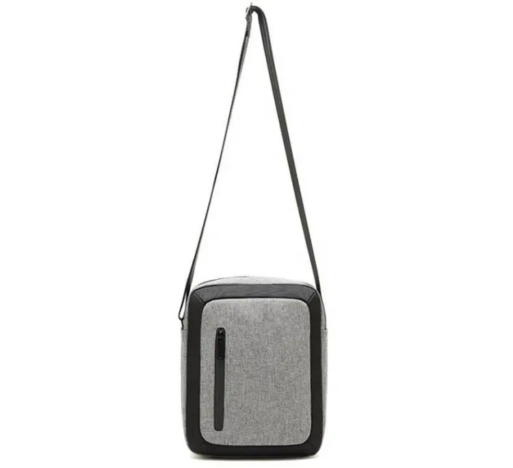 Custom Stylish Mini Crossbody Sling Bag For IPAD Tablet Shoulder Messenger Bag Stock Small Nylon Men Long Strap Cross Body Bag