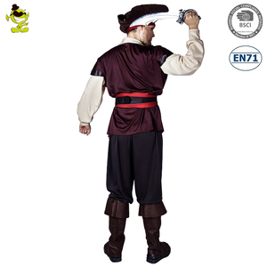 <span class=keywords><strong>Disfraz</strong></span> de pirata para adultos, <span class=keywords><strong>disfraz</strong></span> de pirata para fiesta de Halloween - Product Image 4