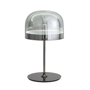 Italie <span class=keywords><strong>design</strong></span> l'équateur lampe de table de <span class=keywords><strong>chambre</strong></span> à coucher d'hôtel <span class=keywords><strong>liseuse</strong></span> LED abat-jour en verre table de chevet lumière - Product Image 5