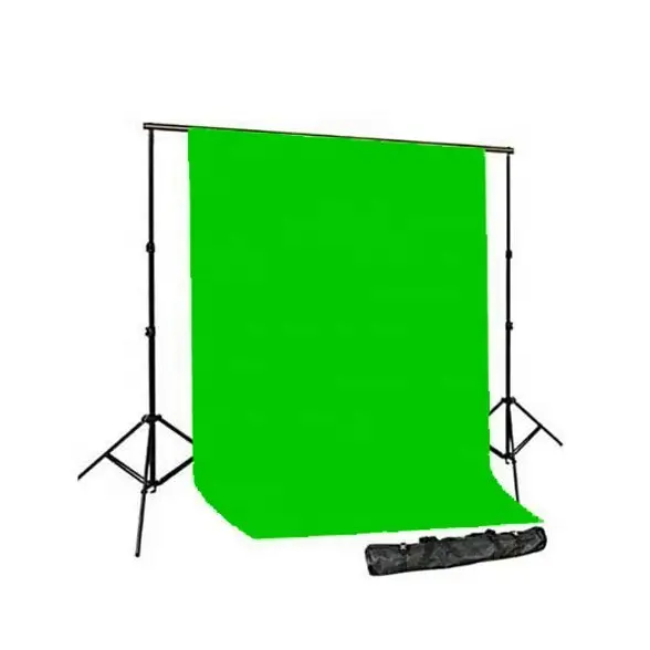 Green muslin backdrop studio green screen photography background