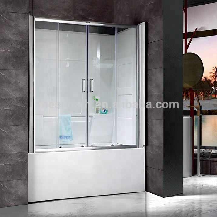 MESA Shower Stall - Acrylic Bathtub & Wall Surround Combo