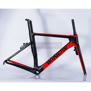 2017 Winow taiwan date Toray T800 UD tisse <span class=keywords><strong>carbone</strong></span> vélo de route de cadres: Cadre + <span class=keywords><strong>tige</strong></span> de <span class=keywords><strong>selle</strong></span> + Fourche + pince + Casque - Product Image 3