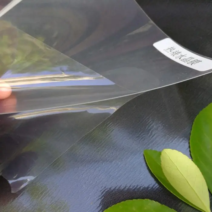 Documenti di menu di alta lucida a specchio come materiali PET autoadesivo fredda calda di laminazione film