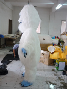 Disfrute CE larga Piel <span class=keywords><strong>de</strong></span> nieve monstruo orangután mascota traje/<span class=keywords><strong>Yeti</strong></span> trajes para la venta - Product Image 2