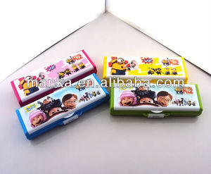 2015 OEM accept two lawyers PENCIL BOX plastic wholesale <span class=keywords><strong>online</strong></span> shopping for kids - Product Image 1