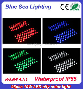 C-5 Hoog Vermogen Dmx 96X10W <span class=keywords><strong>4</strong></span> <span class=keywords><strong>In</strong></span> <span class=keywords><strong>1</strong></span> Hoog Lumen 96X10W Rgbw 4in1 <span class=keywords><strong>Led</strong></span> Outdoor Schijnwerpers Podiumverlichting