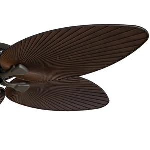 52 inç Blade 5 ABS palmiye yaprağı açık Vietnam dekoratif tavan vantilatörü 4 lamba ile - Product Image 4