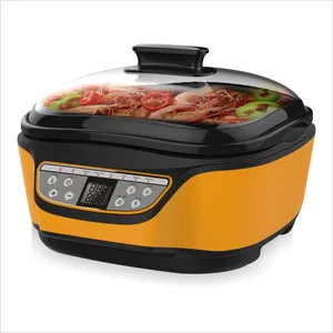 1500W Potente multi cooker/industriale pentola a pressione/profondo basso contenuto di grassi di aria elettrica friggitrice fornello