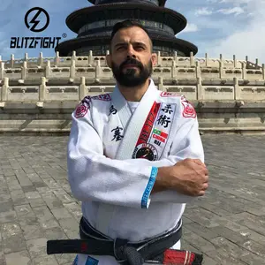 最新デザイン Shoyorollカット プロフェッショナル柔術衣／カスタムメイド着物／ブラジリアンBJJ Gi - Product Image 1