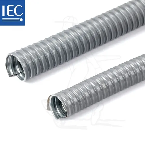 Conduit Flexible Metalica Extruido Con PVC IEC 61386