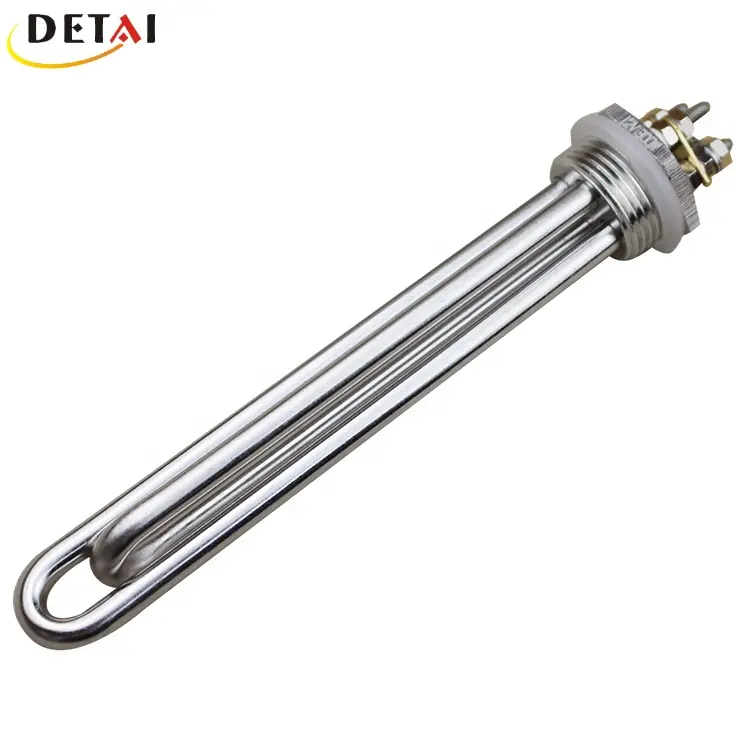 High Quality Resistance Solar Water Heating Element DC 12v 300w Submersible Tubular Heater for Wind Generator Turbine