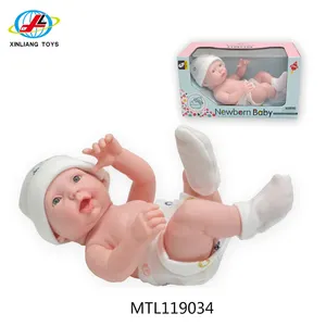 9.5 inches vinyl babies pasgeboren levensechte vol siliconen baby reborn meisje poppen