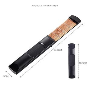 Herramienta de práctica de <span class=keywords><strong>guitarra</strong></span> acústica portátil, entrenador de cuerdas, 6 modelos de cuerda para principiantes - Product Image 2