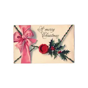 Personalizzato buon biglietto Di auguri Di Natale carte dell'invito di cerimonia nuziale biglietti di ringraziamento con busta