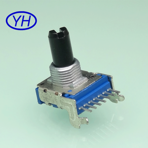 R1412G XAZ Carbon film single gang linear 7 pin 14mm potentiometer swivel - Product Image 5