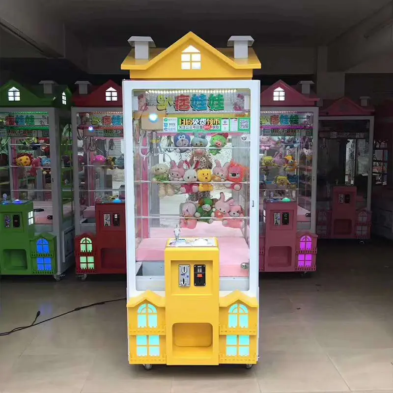 Mooie Huis Vangst Kraan Klauw Arcade Speelgoedmachine