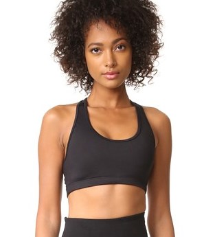 Cheap Sexy Breathable Plus Size Open Back Medium Support Sports Bra for Yoga Women