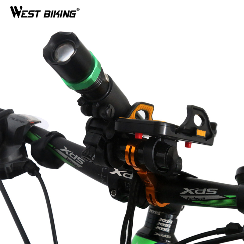 diy bicycle lamp bracket