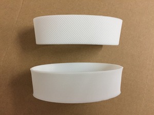 Food Grade Short Design Heat Resistance <strong>Cup</strong> Bands 100% Silicone <strong>Reusable</strong> <strong>Cup</strong> Sleeves - Product Image 6