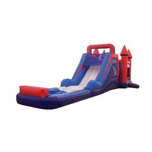 Tobogán inflable comercial con piscina Tobogán húmedo inflable colorido Juguetes para niños al aire libre <span class=keywords><strong>Deslizador</strong></span> <span class=keywords><strong>de</strong></span> <span class=keywords><strong>agua</strong></span> inflable para la venta - Product Image 5