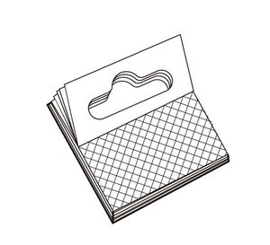 <b>Secure</b>-Grip Adhesive Slot Hooks for Stable Vertical Merchandising Display - Product Image 2