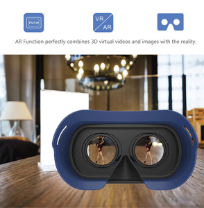 Nuevo modelo de caja de Lente VR Ajustable Plegable de cristal 3D Casco de Realidad Virtual - Product Image 6