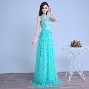 2017 último diseño <span class=keywords><strong>de</strong></span> moda estilo coreano vestido largo sin mangas <span class=keywords><strong>de</strong></span> la <span class=keywords><strong>boda</strong></span> vestido <span class=keywords><strong>de</strong></span> <span class=keywords><strong>fiesta</strong></span> - Product Image 1