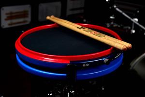 Hun U12 diễu hành bẫy thực hành trống pad với có thể điều chỉnh cát-dây hệ thống và Mang trường hợp - Product Image 4