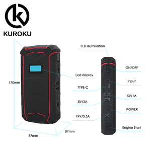 Bộ Khởi Động Xe Hơi 12000MAh Mẫu Mới Bộ Sạc Nhanh Bộ Đa Năng Cho Xe Điện Bộ Khởi Động Xe Hơi - Product Image 3