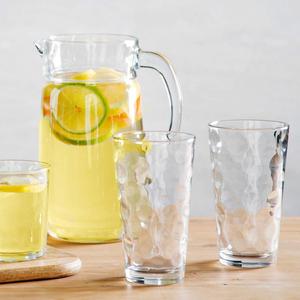 ハイボールメガネ450 ml魅力的なクリスタルバブルデザインヘビーベース付き格安ガラスカップ - Product Image 5