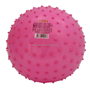 Aufblasbarer <span class=keywords><strong>6</strong></span> Zoll Rosa Knobby Spike <span class=keywords><strong>Ball</strong></span> für Kinderspiele - Product Image 2