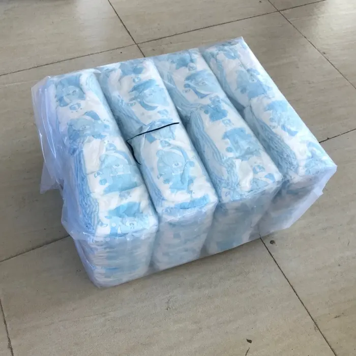 china factory good discount disposable baby diapers in bales in stocklot