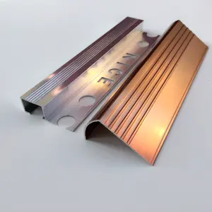 Fiable Fabricant Nez de marche En Aluminium, escalier Garniture