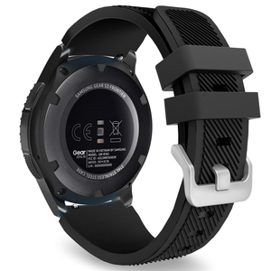 Articoli più venduti cinturini per orologi in silicone cinturini per orologi intelligenti da 22mm per <span class=keywords><strong>Samsung</strong></span> <span class=keywords><strong>Gear</strong></span> S3 Relojes-smart Band intelligente intelligente - Product Image 1