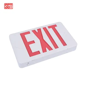 OEM 3.6V Battery Powered Exit Sign Ceiling Mounted IP65 Waterproof