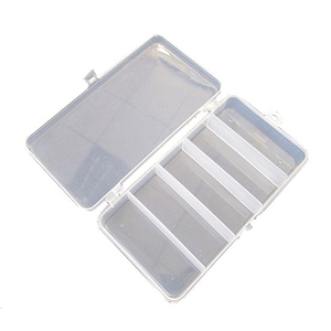Caja transparente de plástico transparente para Señuelos de Pesca, accesorios para peces de una sola capa - Product Image 5
